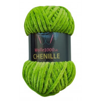 Wolle1000 Chenille - 69 grün - 100g
