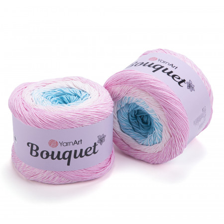 Bouquet von YarnArt - 100% Baumwolle - 250g - Farbe 702