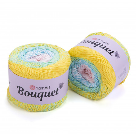 Bouquet von YarnArt - 100% Baumwolle - 250g - Farbe 703