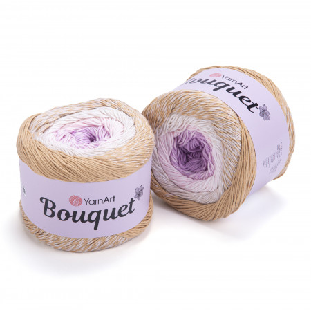 Bouquet von YarnArt - 100% Baumwolle - 250g - Farbe 708