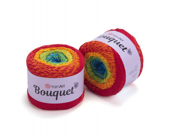 Bouquet von YarnArt - 100% Baumwolle - 250g - Farbe 725
